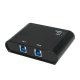 LogiLink UA0216 hub di interfaccia USB 3.2 Gen 1 (3.1 Gen 1) Type-B 5000 Mbit/s Nero 2