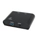 LogiLink UA0216 hub di interfaccia USB 3.2 Gen 1 (3.1 Gen 1) Type-B 5000 Mbit/s Nero 3