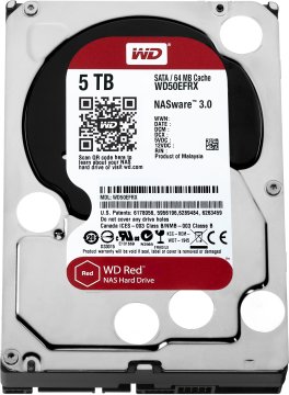 Western Digital Red 5TB 3.5" Serial ATA III