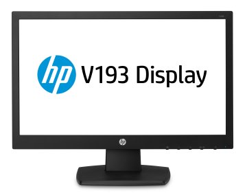 HP V193 Monitor PC 47 cm (18.5") 1366 x 768 Pixel HD Nero