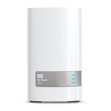 Western Digital My Cloud Mirror 4 TB Server di archiviazione Desktop Collegamento ethernet LAN Grigio, Bianco