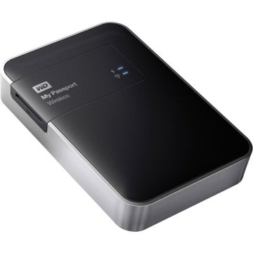 Western Digital WDBDAF0020BBK-EESN disco rigido esterno Wi-Fi 2,05 TB Nero, Argento