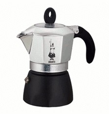 Bialetti Dama Elite 2 Moka Alluminio, Nero