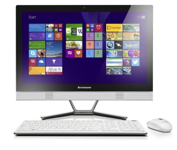 Lenovo IdeaCentre C50-30 Intel® Core™ i5 i5-4210U 58,4 cm (23") 1920 x 1080 Pixel Touch screen PC All-in-one 4 GB DDR3L-SDRAM 500 GB HDD Windows 8.1 Bianco