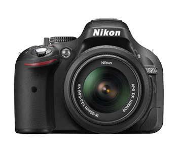 Nikon D5200 + NIKKOR 18-55 VR II Kit fotocamere SLR 24,1 MP CMOS 6000 x 4000 Pixel Nero