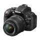 Nikon D5200 + NIKKOR 18-55 VR II Kit fotocamere SLR 24,1 MP CMOS 6000 x 4000 Pixel Nero 4