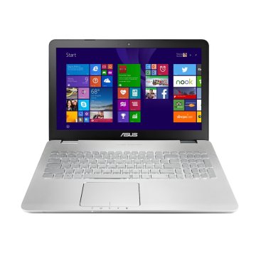 ASUS N551JM-CN201H Intel® Core™ i7 i7-4710HQ Computer portatile 39,6 cm (15.6") Full HD 16 GB DDR3-SDRAM 1 TB HDD NVIDIA® GeForce® GTX 860M Windows 8.1 Alluminio, Grigio