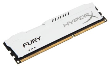 HyperX FURY Bianco 4GB 1600MHz DDR3 memoria 1 x 4 GB