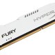 HyperX FURY White 4GB 1600MHz DDR3 memoria 1 x 4 GB 2