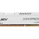 HyperX FURY White 4GB 1600MHz DDR3 memoria 1 x 4 GB 3