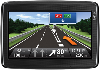 TomTom GO LIVE 825 Europe navigatore Palmare/Fisso 12,7 cm (5") Touch screen 244 g Nero