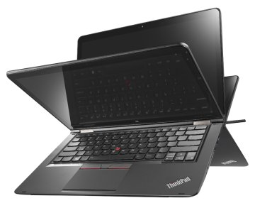 Lenovo ThinkPad Yoga Intel® Core™ i7 i7-5500U Computer portatile 35,6 cm (14") Touch screen Full HD 8 GB DDR3L-SDRAM 512 GB SSD NVIDIA® GeForce® 840M Wi-Fi 5 (802.11ac) Windows 8.1 Pro Nero