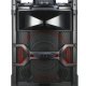 LG OM5540 set audio da casa Mini impianto audio domestico 330 W Nero, Rosso 2