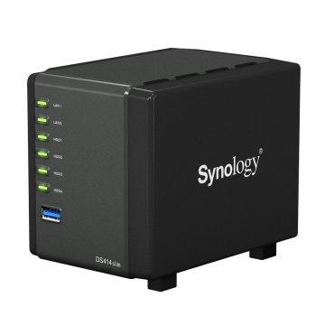 Synology DiskStation DS414slim NAS Collegamento ethernet LAN Nero Armada 370