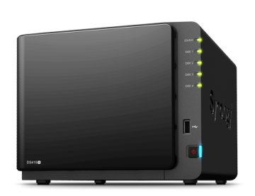 Synology DiskStation DS415+ server NAS e di archiviazione Desktop Collegamento ethernet LAN Nero