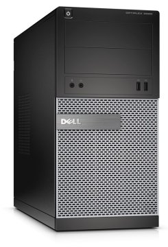 DELL OptiPlex 3020 Intel® Pentium® G G3250 4 GB DDR3-SDRAM 500 GB HDD Windows 7 Professional Mini Tower PC Nero, Argento