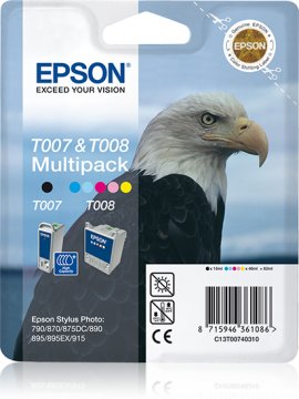 Epson Eagle Twinpack t007/8