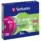 Verbatim CD-RW Colour 12x 700 MB 5 pz 3