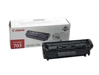 Canon Toner CRG703 Nero cartuccia toner 3 pz Originale Nero