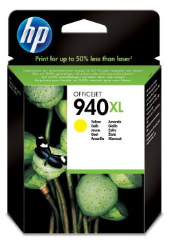 HP 940XL High Yield Yellow Original Ink Cartridge cartuccia d'inchiostro 1 pz Originale Resa elevata (XL) Giallo