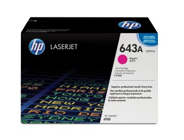 HP Cartuccia Toner originale magenta LaserJet 643A