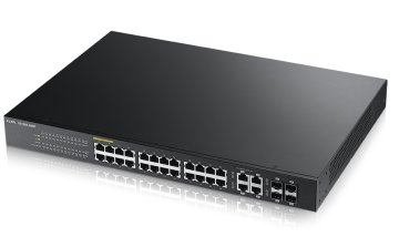Zyxel GS1920-24HP Gestito L2 Gigabit Ethernet (10/100/1000) Supporto Power over Ethernet (PoE) Nero