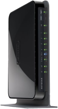 NETGEAR WNDR3700 router wireless Gigabit Ethernet Dual-band (2.4 GHz/5 GHz) Nero