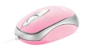 Trust Mini Travel - Pink mouse USB tipo A Ottico