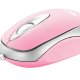 Trust Mini Travel - Pink mouse USB tipo A Ottico 2