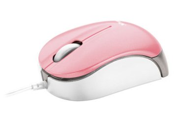 Trust Micro - Pink mouse USB tipo A Ottico