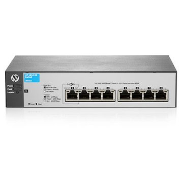 HPE V 1810-8G v2 Gestito L2 Gigabit Ethernet (10/100/1000) 1U Grigio