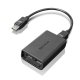 Lenovo DisplayPort to Dual-DisplayPort Monitor Cable USB A Nero 2