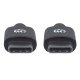 Manhattan 353342 cavo USB 1 m USB 2.0 USB C Nero 4