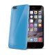 Celly Gelskin custodia per cellulare Cover Blu, Trasparente 2