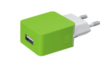 Trust Smartphone Wall Charger MP3, Smartphone Verde AC Interno