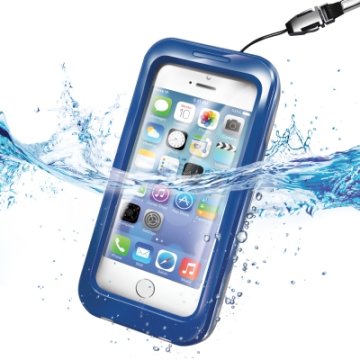 Celly WPCIPH02 custodia per cellulare 10,2 cm (4") Cover Blu