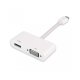 Techly Adattatore Mini DisplayPort (Thunderbolt) a HDMI VGA (ICOC MDP-VGAHDMI) 2