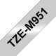 Brother TZE-M951 nastro per etichettatrice Nero su argento 2