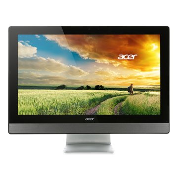 Acer Aspire Z3-615 Intel® Pentium® G G3220T 58,4 cm (23") 1920 x 1080 Pixel 4 GB DDR3-SDRAM 500 GB HDD PC All-in-one Windows 8.1 Wi-Fi 4 (802.11n) Nero, Argento