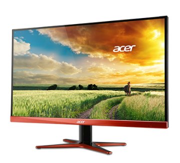 Acer XG 270HU LED display 68,6 cm (27") 2560 x 1440 Pixel Quad HD Nero, Rosso