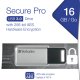 Verbatim Secure Pro - Memoria USB 3.0 da 16 GB - Argento 4