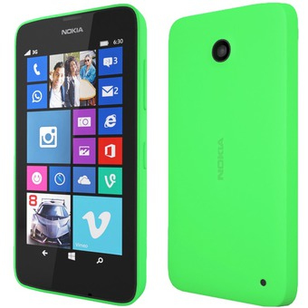 Nokia Lumia 630 11,4 cm (4.5") Doppia SIM Windows Phone 8.1 3G Micro-USB B 0,5 GB 8 GB 1830 mAh Verde