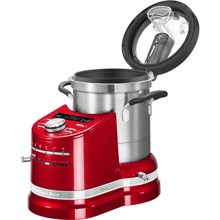 KitchenAid 5KCF0103 robot da cucina 1500 W Metallico, Rosso