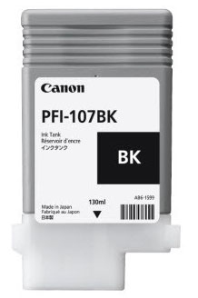 Canon PFI-107BK cartuccia d'inchiostro 1 pz Originale Nero
