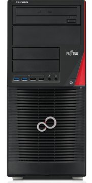 Fujitsu CELSIUS W530 Intel® Core™ i5 i5-4690 8 GB DDR3-SDRAM 500 GB Hard Disk Ibrido NVIDIA® Quadro® K420 Windows 7 Professional Tower Stazione di lavoro Nero