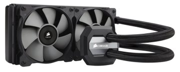 Corsair H100i GTX Processore Raffreddatore di liquidi tutto in uno 12 cm Nero