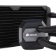 Corsair H100i GTX Processore Raffreddatore di liquidi tutto in uno 12 cm Nero 6