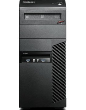 Lenovo ThinkCentre M83 Intel® Core™ i5 i5-4590 4 GB DDR3-SDRAM 500 GB HDD Windows 7 Professional Mini Tower PC Nero
