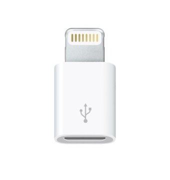 Apple MD820ZM/A adattatore per inversione del genere dei cavi Lightning Micro-USB Bianco