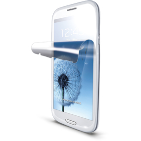 Cellularline SPANTIGLRGALAXYS3 protezione per lo schermo e il retro dei telefoni cellulari Samsung
